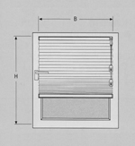 Montage auf dem Fensterrahmen